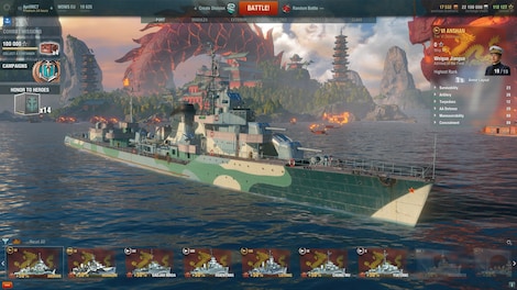 World of Warships - Anshan Pack Steam Gift GLOBAL - 4