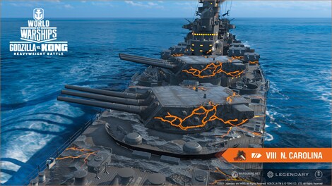 World of Warships — Kong: Primordial Rage (PC) - Steam Gift - GLOBAL - 3