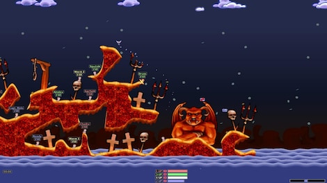 Worms Armageddon (PC) - Steam Key - CIS - 8