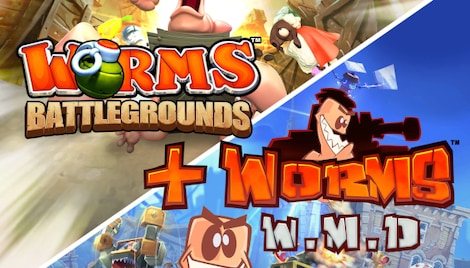 Worms Battlegrounds + Worms W.M.D (Xbox One) - Xbox Live Account - GLOBAL - 0