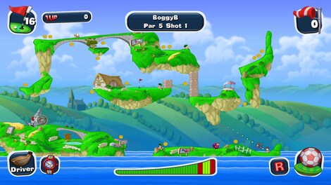Worms Crazy Golf (PC) - Steam Gift - GLOBAL - 10