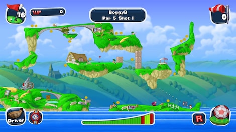 Worms Crazy Golf (PC) - Steam Key - GLOBAL - 9