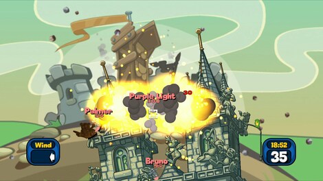 Worms Reloaded: Forts Pack Steam Key GLOBAL - 5