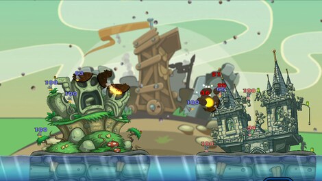 Worms Reloaded: Forts Pack Steam Key GLOBAL - 4