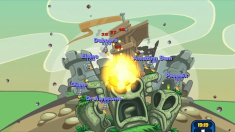 Worms Reloaded: Forts Pack Steam Key GLOBAL - 7
