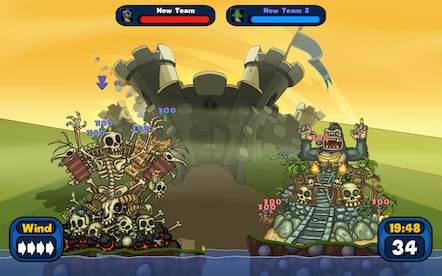 Worms Reloaded: The "Pre-order Forts and Hats" Pack (PC) - Steam Key - GLOBAL - 7