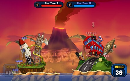 Worms Reloaded: The "Pre-order Forts and Hats" Pack (PC) - Steam Key - GLOBAL - 6