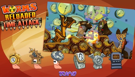 Worms Reloaded: Time Attack Pack (PC) - Steam Key - EUROPE - 0
