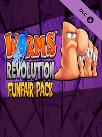 Worms Revolution: Funfair (PC) - Steam Key - GLOBAL - 1