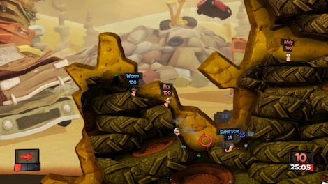 Worms Revolution Gold Edition (PC) - Steam Key - RU/CIS - 41