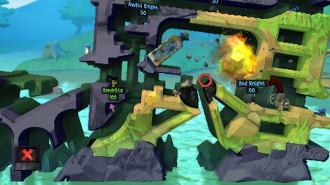 Worms Revolution: Medieval Tales (PC) - Steam Gift - GLOBAL - 4