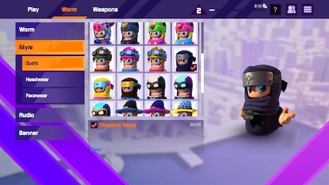 Worms Rumble - Action All-Stars Pack (PS5) - PSN Key - EUROPE - 3