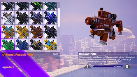 Worms Rumble - Armageddon Weapon Skin Pack (PC) - Steam Gift - GLOBAL - 6