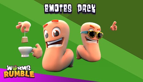 Worms Rumble - Emote Pack (PC) - Steam Key - GLOBAL - 0