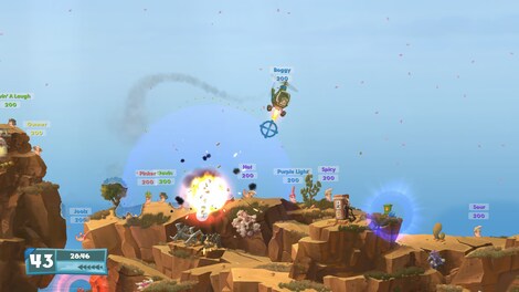 Worms Rumble In The Bundle (PC) - Steam Account - GLOBAL - 12