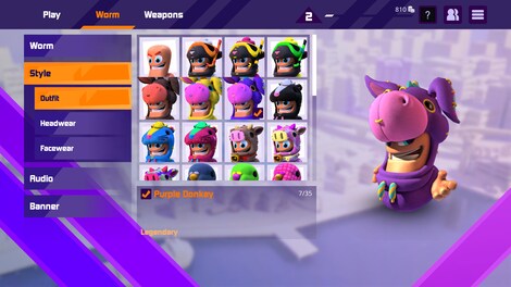 Worms Rumble - Legends Pack (PC) - Steam Gift - NORTH AMERICA - 7