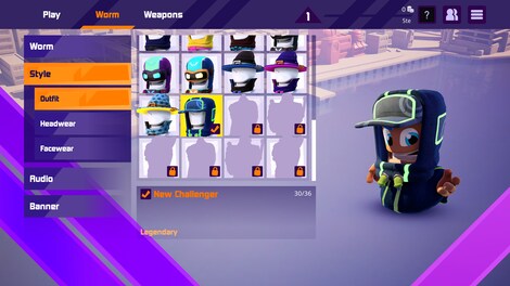 Worms Rumble - New Challengers Pack (PC) - Steam Key - RU/CIS - 0