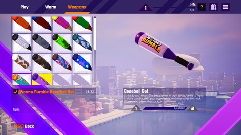 Worms Rumble - New Challengers Pack (PC) - Steam Key - RU/CIS - 3