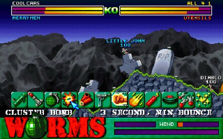 Worms United GOG.COM Key GLOBAL - 11