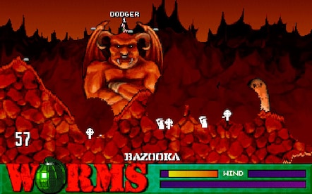 Worms United GOG.COM Key GLOBAL - 8