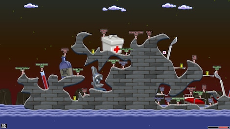 Worms World Party Remastered (PC) - Steam Key - GLOBAL - 22