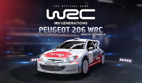 WRC Generations - Peugeot 206 WRC 2002 (PC) - Steam Gift - EUROPE - 0
