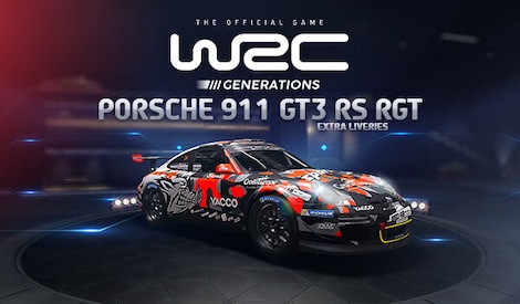 WRC Generations - Porsche 911 GT3 RS RGT Extra liveries (PC) - Steam Key - GLOBAL - 0