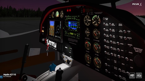 X-Plane 10 AddOn - Aerosoft - Aquila A210 & A211G Bundle Steam Key GLOBAL - 3
