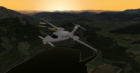 X-Plane 10 Global - 64 Bit Steam Key RU/CIS - 34