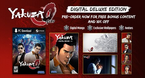 Yakuza 0 Digital Deluxe Edition Steam Gift GLOBAL - 13