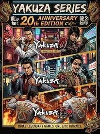 Yakuza Series - 20th Anniversary Bundle (PC) - Steam Key - EUROPE - 1