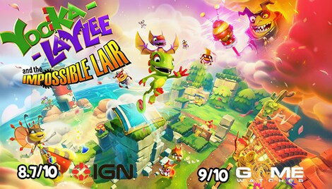 Yooka-Laylee and the Impossible Lair (PC) - Steam Account - GLOBAL - 0