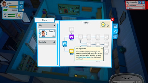Youtubers Life (PC) - Steam Key - EUROPE - 8