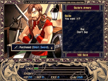 Ys I & II Chronicles Steam Key GLOBAL - 4