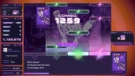 Yunyun Syndrome!?: Rhythm Psychosis (PC) - Steam Gift - EUROPE - 6