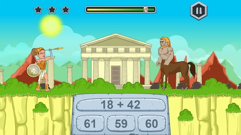 Zeus vs Monsters - Math Game for kids (PC) - Steam Key - GLOBAL - 5