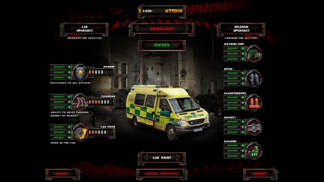 Zombie Driver HD Brutal Car Skins Steam Gift GLOBAL - 13