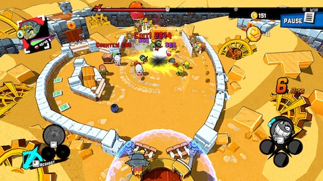Zombie Rollerz: Pinball Heroes (PC) - Steam Key - GLOBAL - 7