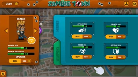 Zombie Town! (PC) - Steam Key - GLOBAL - 5
