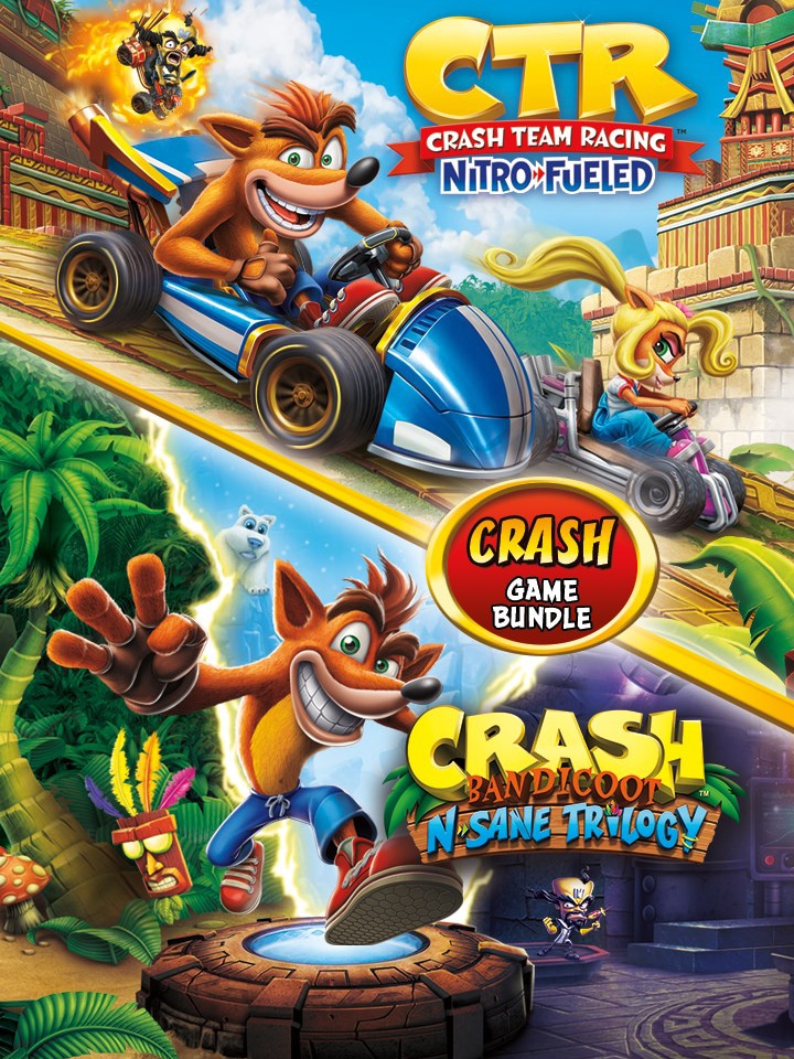 Crash Bandicoot Bundle - N. Sane Trilogy + CTR Nitro-Fueled