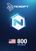 800 NCoins NCSoft NCSoft Code NORTH AMERICA