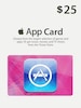 Apple App Gift Card 25 USD iTunes UNITED STATES