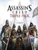 Assassin's Creed Triple Pack: Black Flag, Unity, Syndicate Xbox Live Xbox One Key UNITED STATES