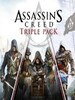Assassin's Creed Triple Pack: Black Flag, Unity, Syndicate Xbox One - Xbox Live Key - GLOBAL