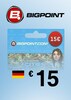 Bigpoint Code GERMANY 15 EUR GERMANY