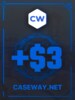 Caseway.net Gift Card 3 USD - Caseway.net Key - GLOBAL