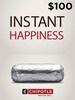 Chipotle Gift Card 100 USD - Chipotle Key - UNITED STATES