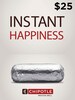 Chipotle Gift Card 25 USD - Chipotle Key - UNITED STATES
