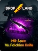 Counter-Strike: Global Offensive RANDOM MIL-SPEC VS. FALCHION KNIFE SKIN BY DROPLAND.NET Code GLOBAL
