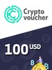 Crypto Voucher Card 100 USD - CryptoVoucherCard Key - GLOBAL